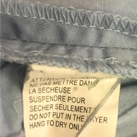 EUC Item & Co Light Blue Cotton Capri Pants, Size 12. Very cute! - Picture 9 of 9